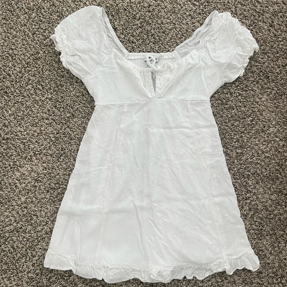 white dress